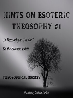 cover image of Hints on Esoteric Theosophy